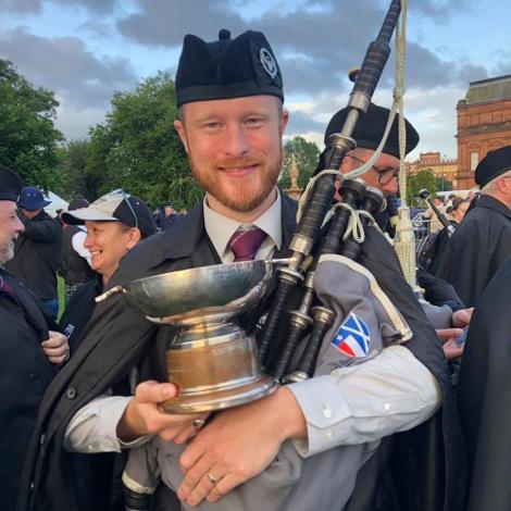 2019 World Champions, Grade 2 with St. Thomas Alumni Band